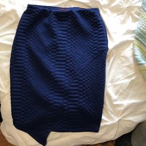 Material Girl Navy Blue Skirt.